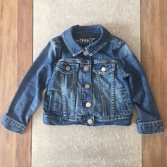 gap toddler denim jacket